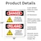 Signmission Safety Culture Sign, 18 in Width, Plastic, Rectangle, Bilingual OS-2PACK-DS-P-1824-VS-1175 - alternate 6